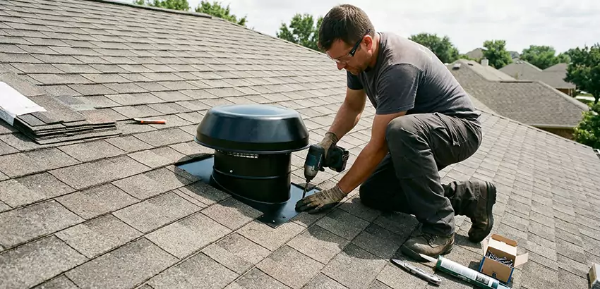 Roof Vent Fan Installation in Newark