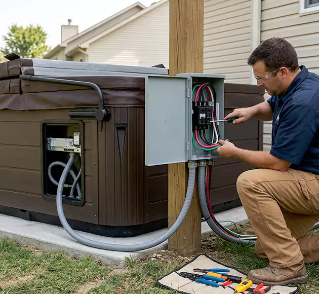 Professional Hot Tub Electrical Installation: Your Local Spa Wiring Team in Newark, OH