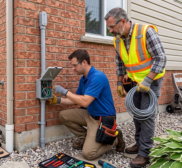 Professional Outdoor Outlet Installation: Your Local Exterior Wiring Team in Newark, OH